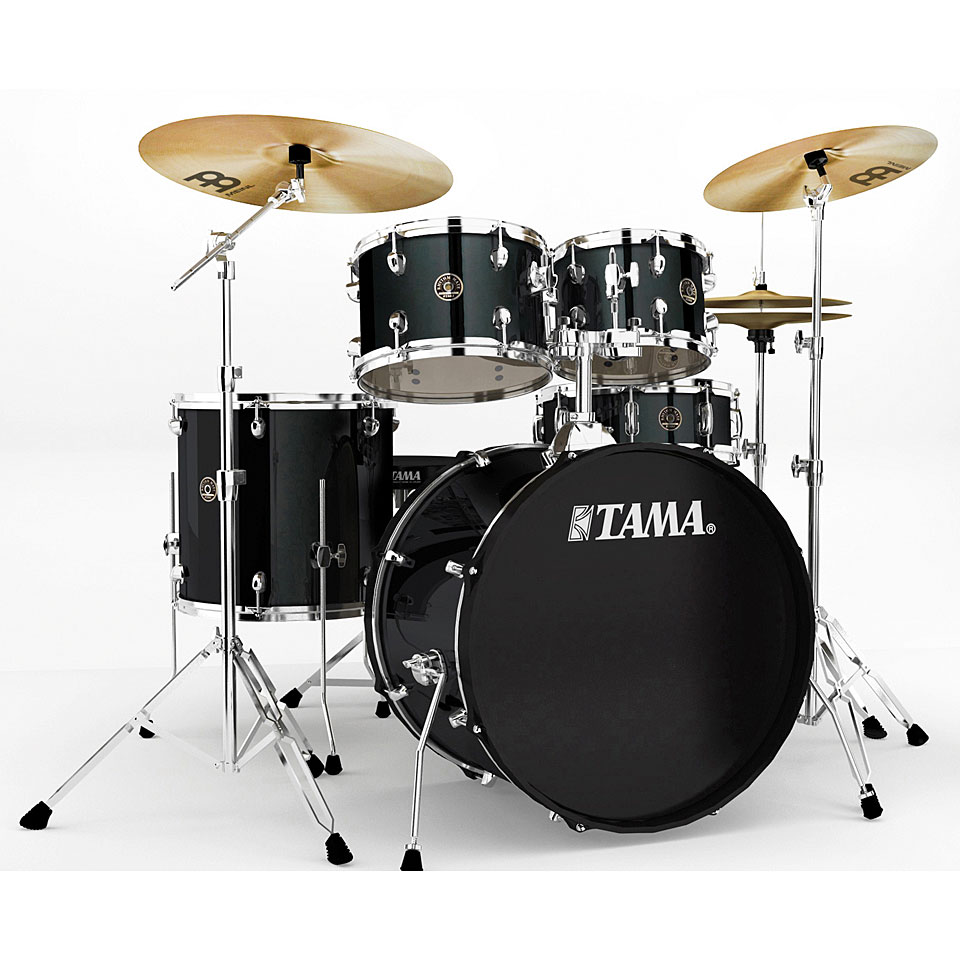 Tama Tama Imperialstar 5-Piece Kit w/ Meinl Cymbals In Black - Drums