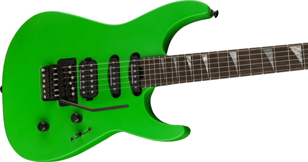 Jackson Jackson American Series Soloist SL3 In Satin Slime Green - Guitars