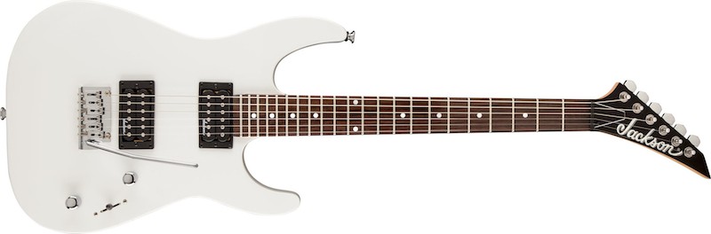 Jackson Jackson JS11 Dinky RW 22 Fret In Gloss White - Guitars