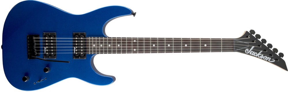 Jackson JS11 Dinky RW 22 Fret In Metallic Blue