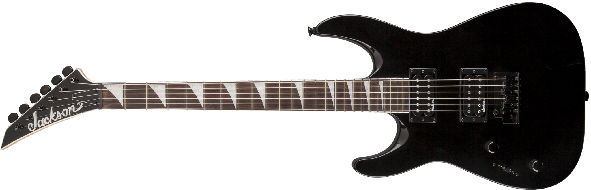 Jackson Jackson JS22L Dinky Left Handed In Gloss Black - Guitars