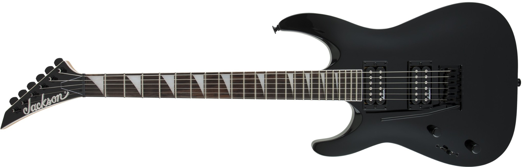 Jackson JS22L Dinky Left Handed In Gloss Black