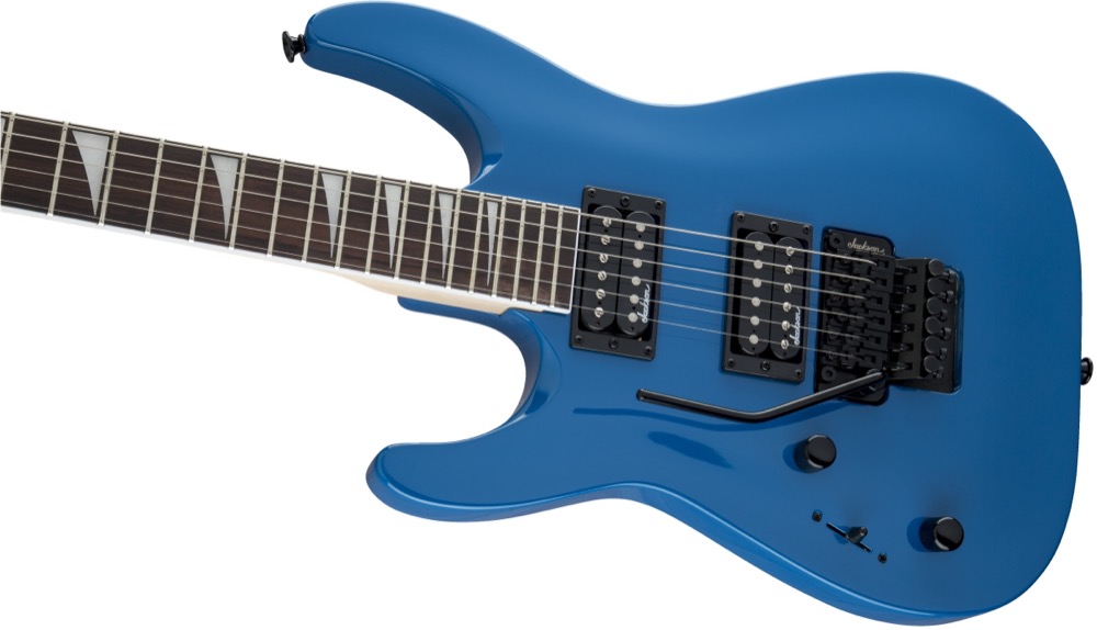 Jackson Jackson JS32 Dinky Left Hand In Bright Blue - Guitars