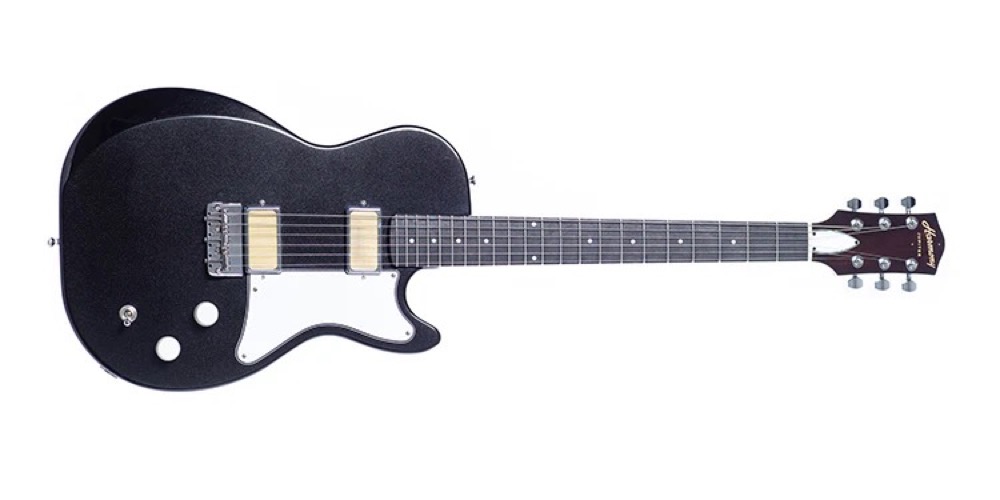 Harmony Jupiter Guitar In Space Black w/Mono Bag