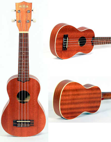 Kala KA-S Satin Mahogany Soprano Ukulele