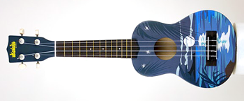 Kala Kala Ukadelic Soprano Ukulele Night - Ukuleles