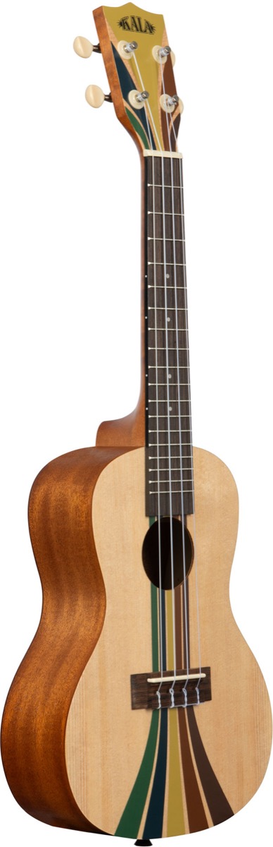 Kala Concert Uke, Surf Series, Riptide Surfboard