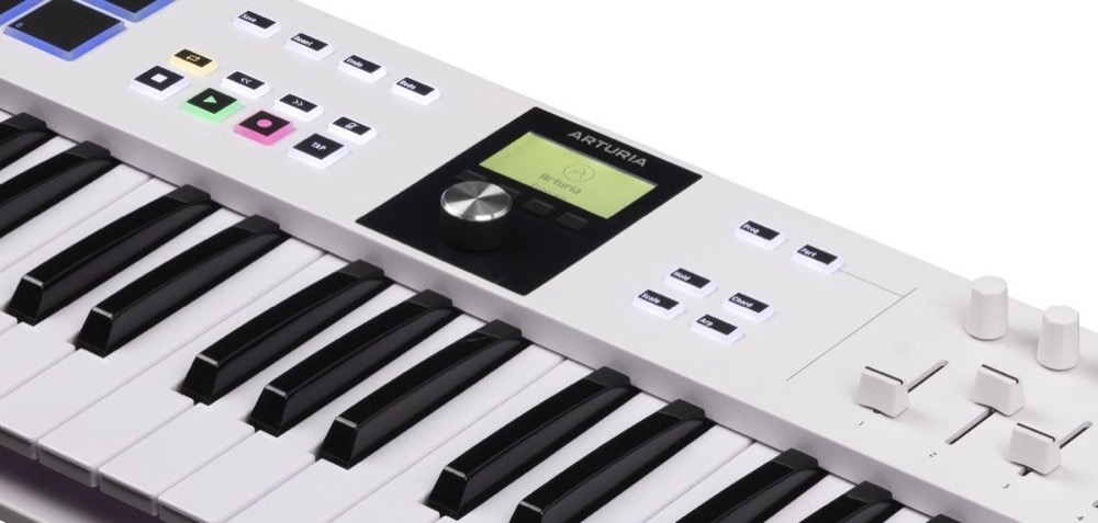Arturia Arturia Keylab Essential USB/MIDI 61 Key Controller White - Recording