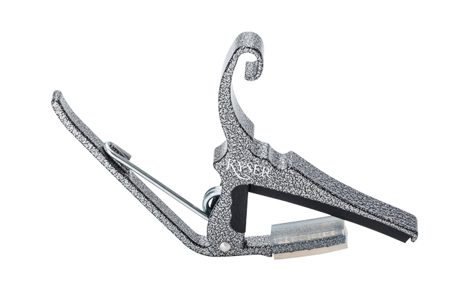 Kyser Kyser Guitar Capo, Silver Vein - Guitars