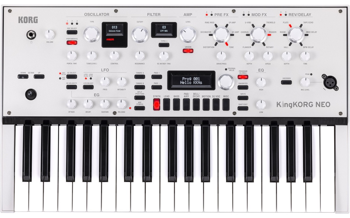 Korg KingKORG NEO Virtual Analog Synth  …