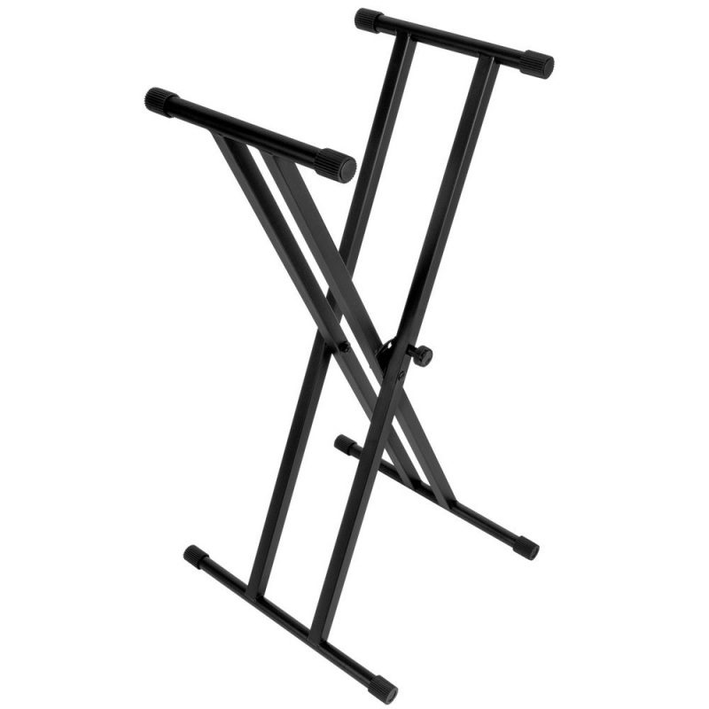 On-Stage Double Braced Keyboard Stand