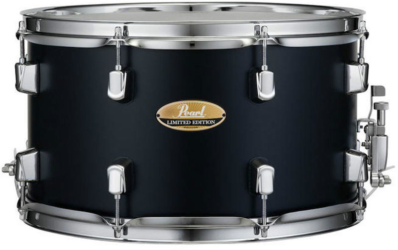 Pearl Limited Edition 14 x 8 6 Ply Maple Snare In Satin Black