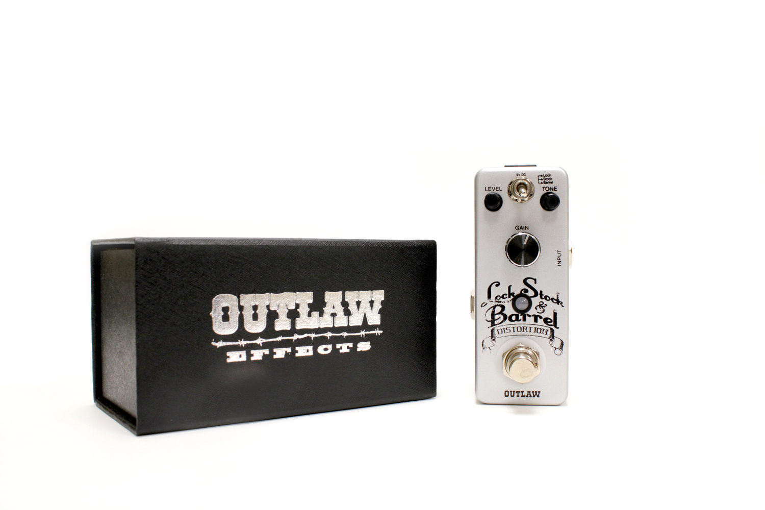 Outlaw Outlaw Lock Stock And Barrel 3 Mode Distortion Pedal - Effects