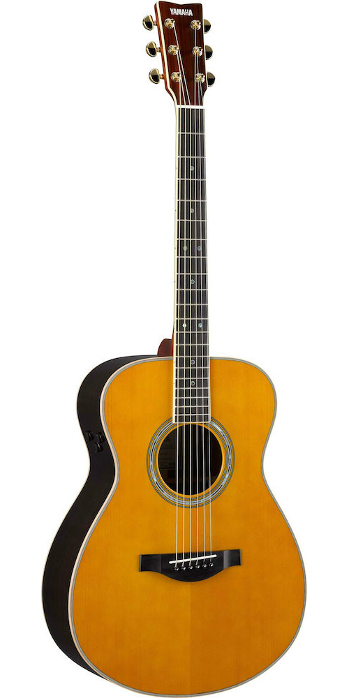 Yamaha Yamaha LSTA Folk TransAcoustic Guitar With Vintage Tint With Hard Bag - Guitars
