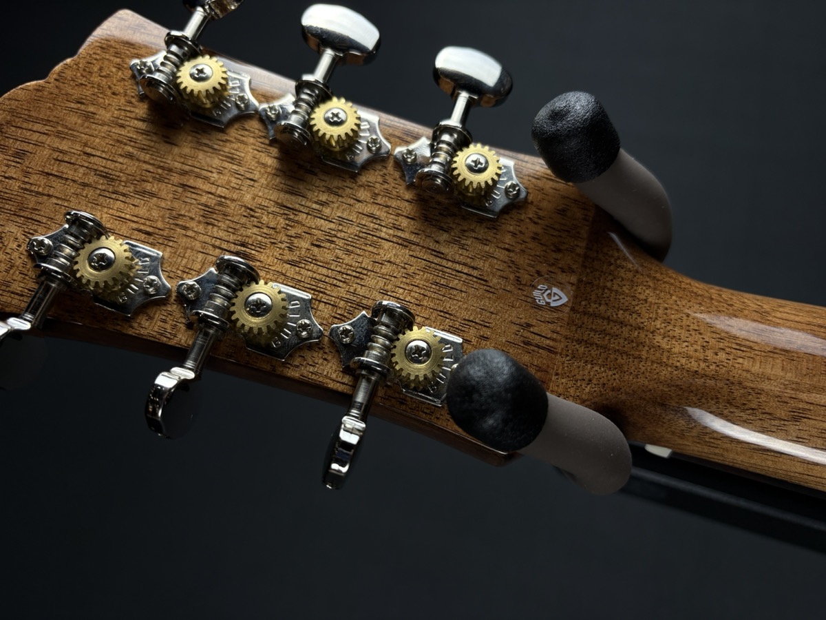 Guild Guild M-120 Mahogany, All Solid Wood, Acoustic Guitar in Natural, Deluxe Gig Bag - Guitars