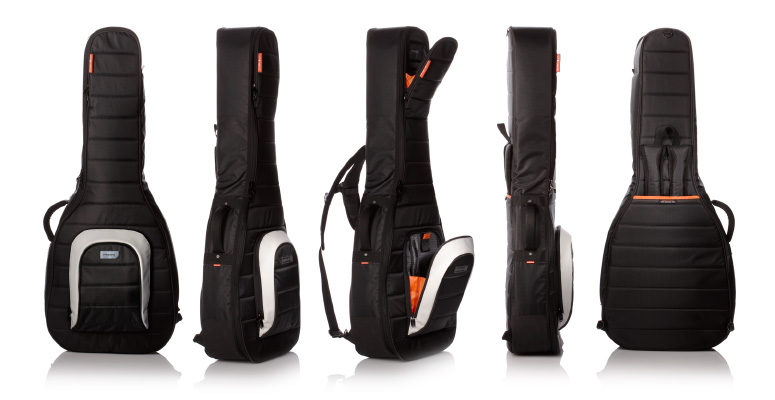 Mono Cases Mono M80-AD-BLK Acoustic Dreadnought Guitar Bag In Jet Black - Guitars