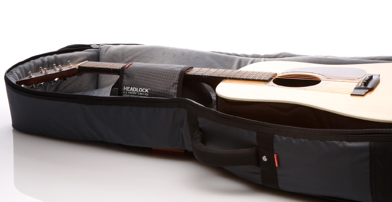 Mono Cases Mono M80-AD-BLK Acoustic Dreadnought Guitar Bag In Jet Black - Guitars