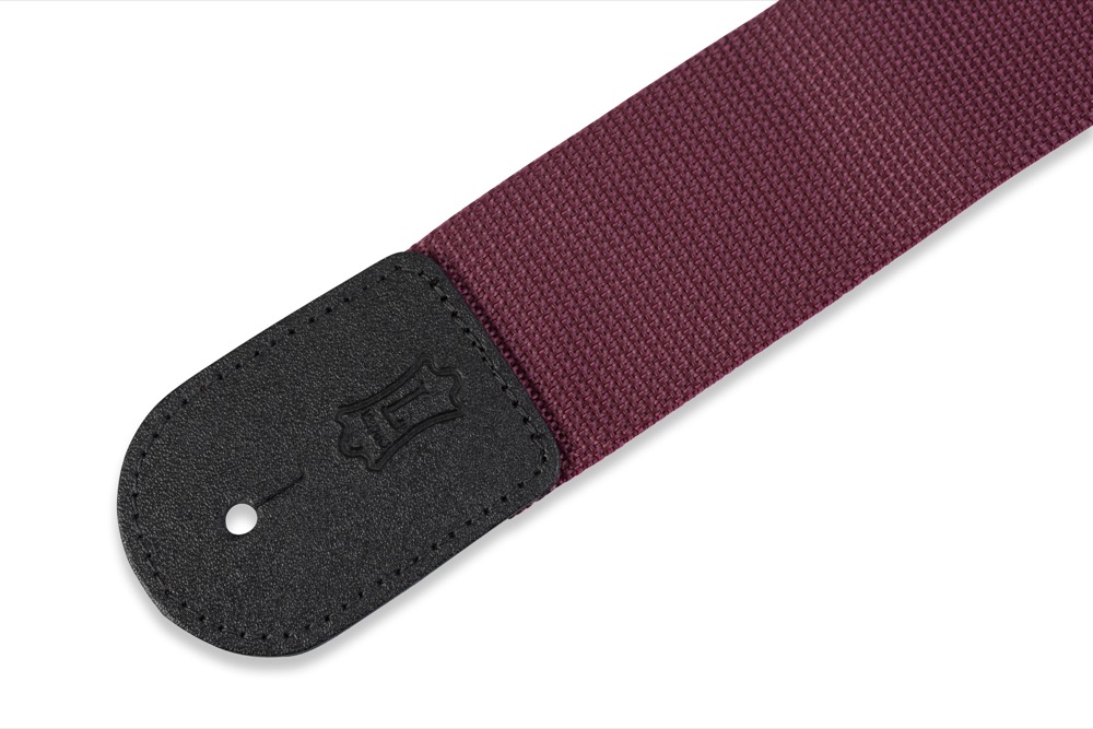 Levy's Levy's 2" Polypropylene Strap - Burgundy - Guitars