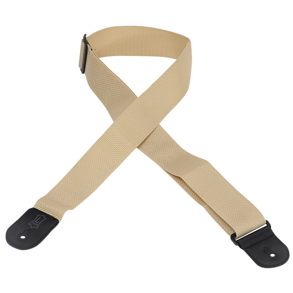 Levy's Levy's 2" Polypropylene Strap - Tan - Guitars