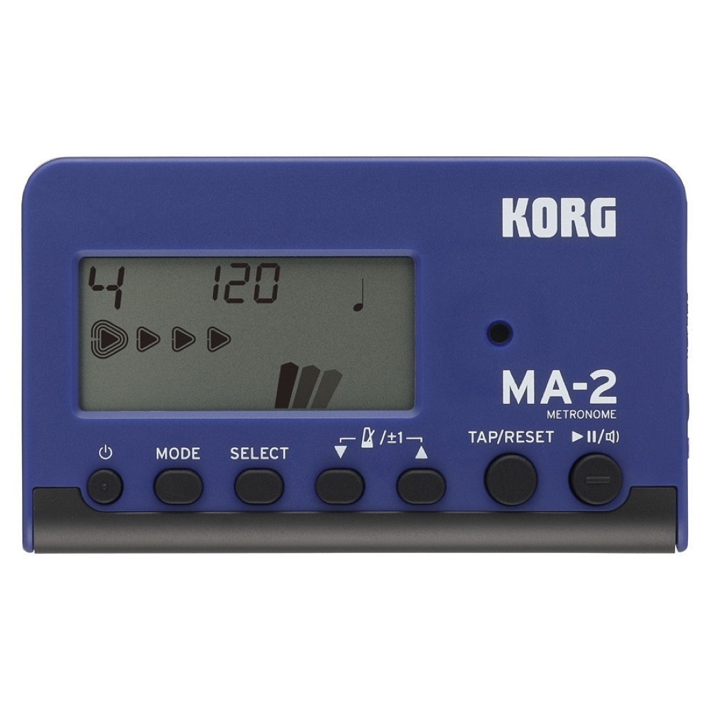 Korg MA-2 Digital LCD Metronome Blue and Black