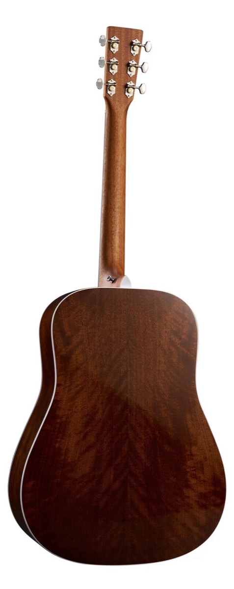 Martin Martin D-13E Retro Walnut, All Solid Wood Gloss Acoustic w/Pickup, Padded Case - Guitars