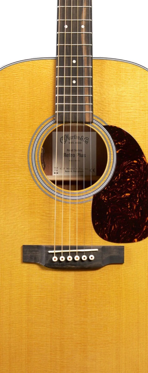 Martin Martin DE Retro Plus Granadillo Road Series Acoustic/Electric - Guitars