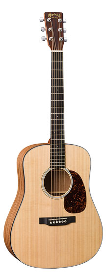 Martin Martin Dreadnought Junior No Pickup With Gig Bag - Guitars