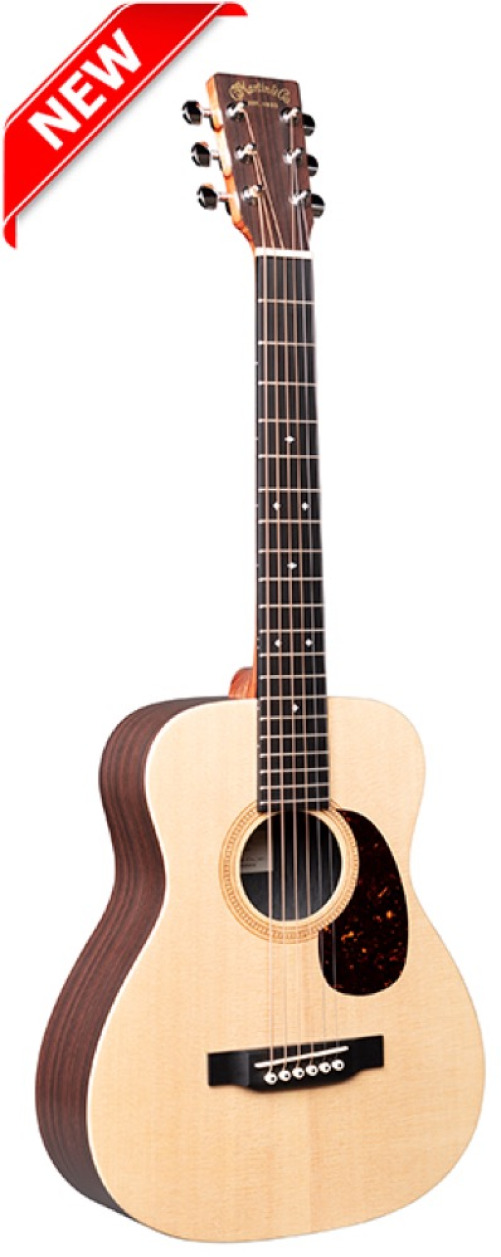 Martin Martin LX1RE Little Martin Rosewood HPL With Solid Top And Pickup - Guitars