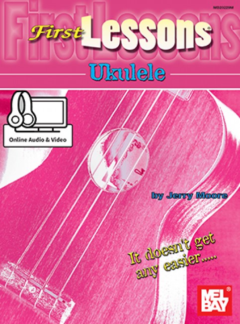 Mel Bay's First Lessons Ukulele Book and Media