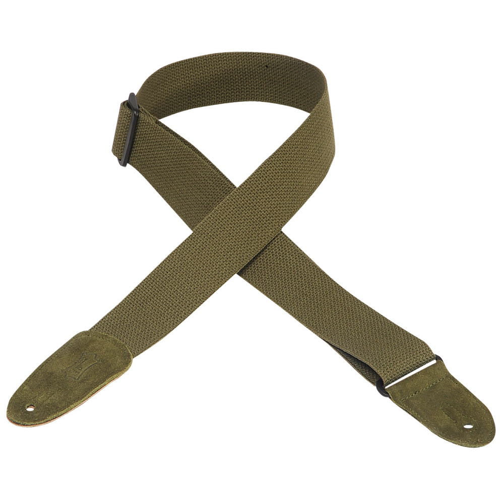 Levy's Cotton Guitar Strap - Green