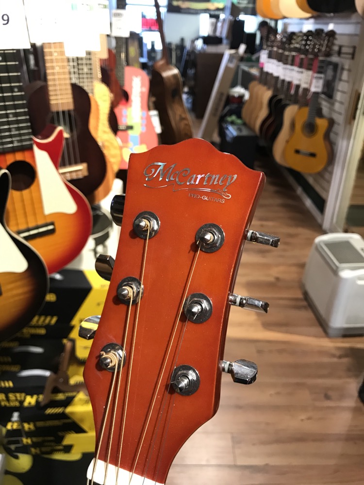 Misc McCartney Acoustic Dreadnought Guitar In Vintage Sunburst - Guitars