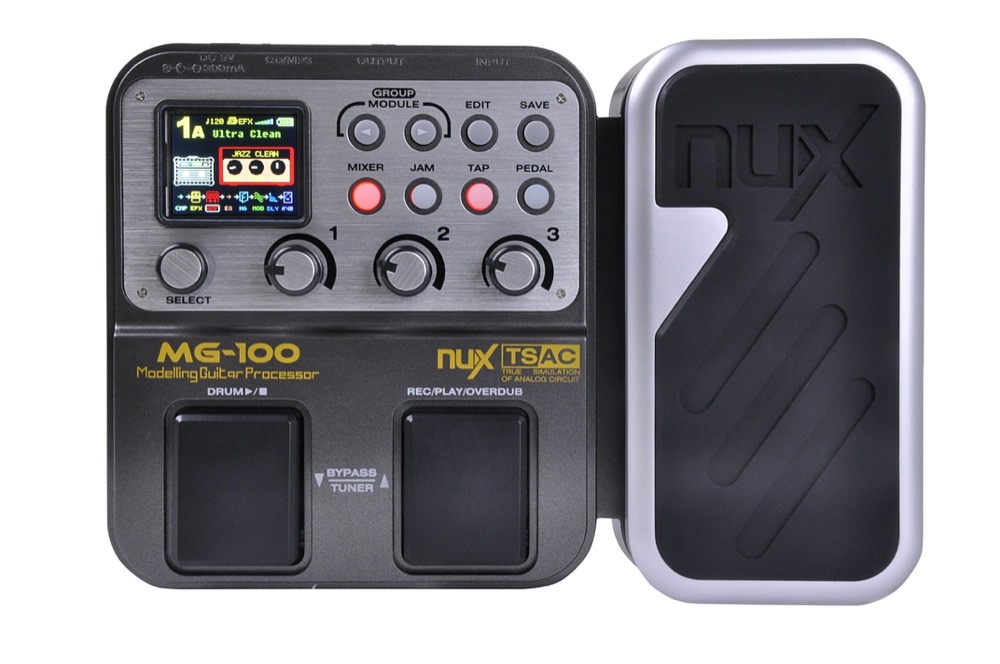 NUX MG-100 Guitar Multi Effects Pedal Processor