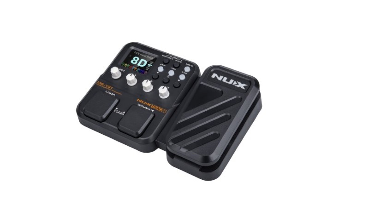 NUX NUX MG-101 Guitar Modeling Multi Effects Pedal Processor - Effects