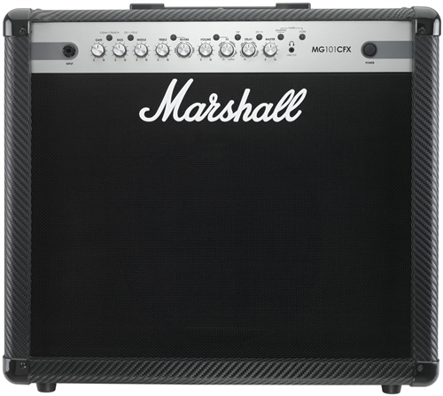 Marshall Marshall MG101CFX 100w Carbon Fiber 4 Channel Combo W/ Digital Effects - Amps