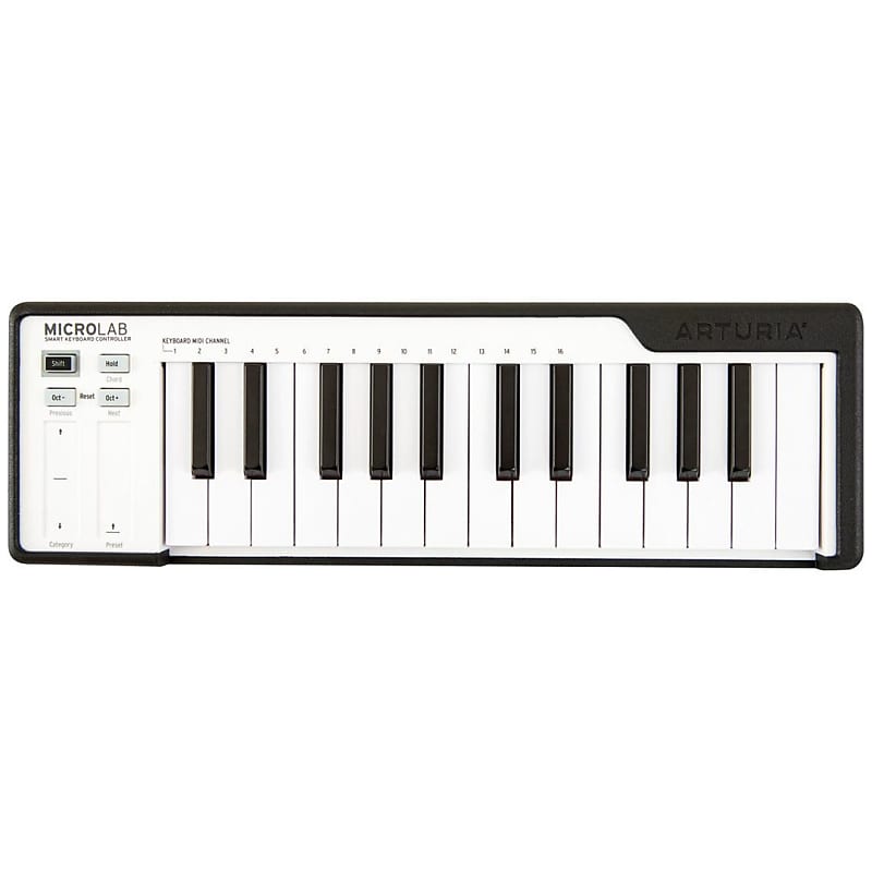 Arturia MicroLab Black USB/MIDI 25-note  …