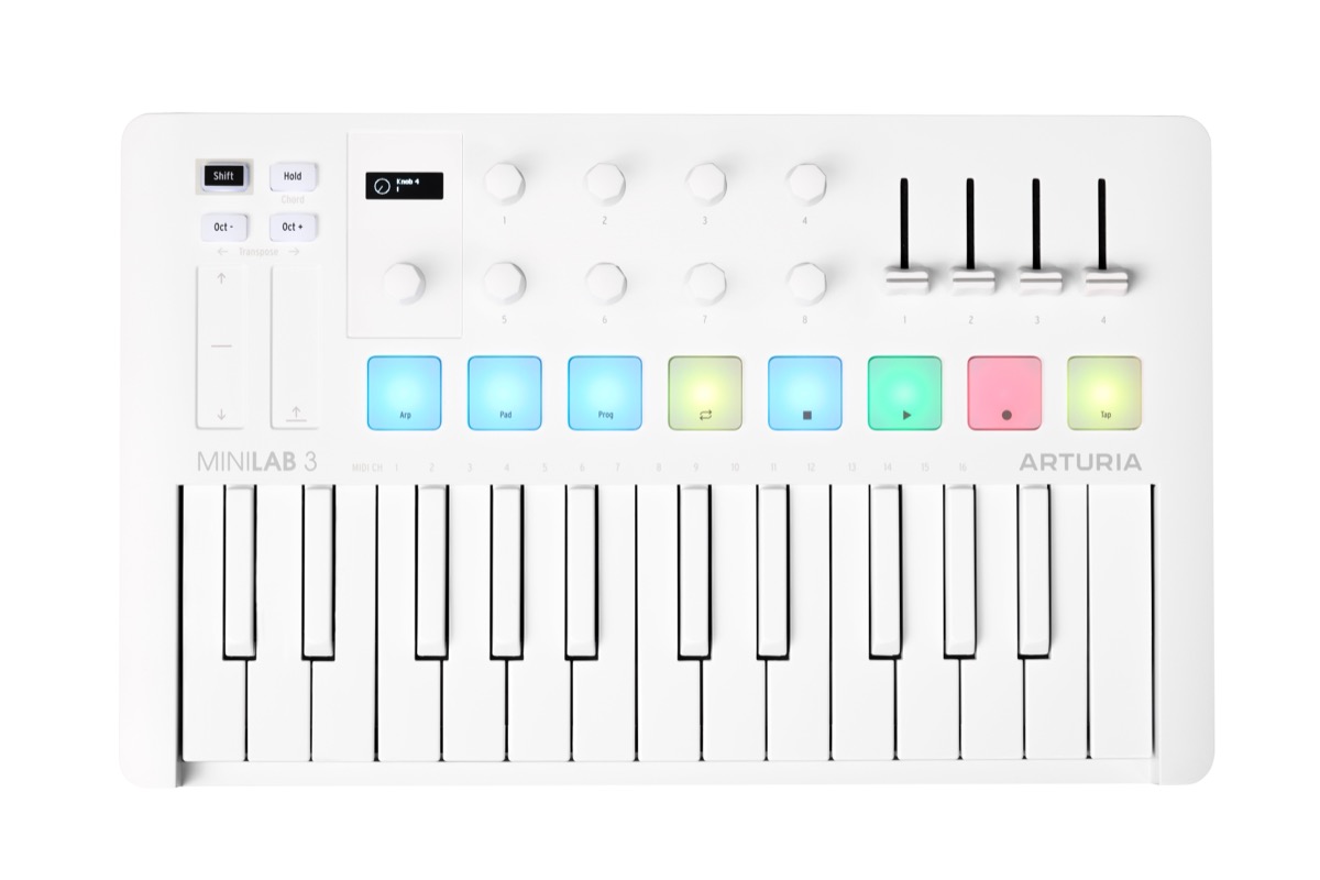 Arturia MiniLab 3 Limited USB/MIDI 25-note  …