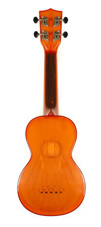 Kala Makala Waterman Soprano Ukulele In Trans Orange - Ukuleles