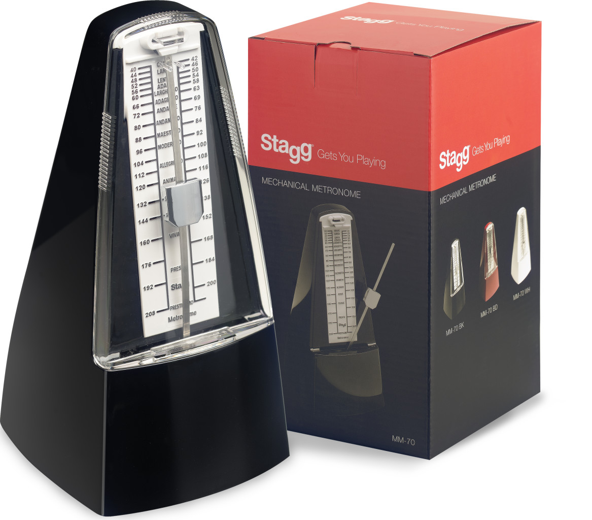 Stagg Stagg MM-70 Mechanical Metronome In Black - Guitars