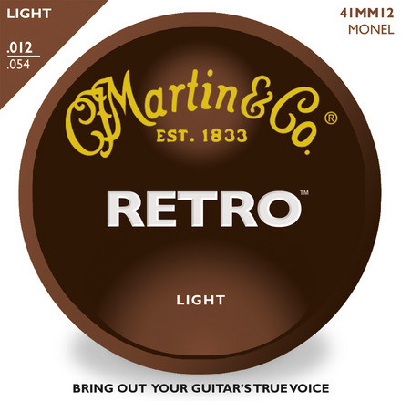 Martin Retro Light Acoustic Strings 12-54 MM12
