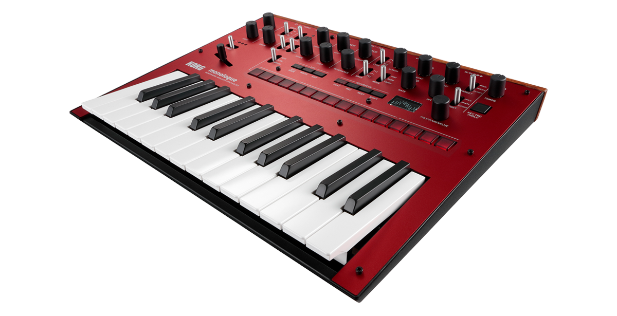 Korg Korg Monologue Mini Monophonic Synth - Red - Keyboards