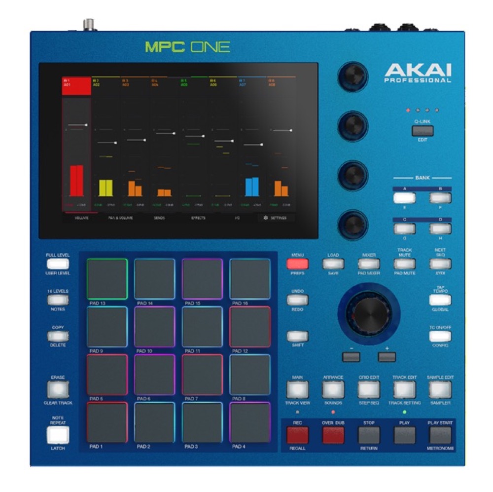 Akai Akai MPC One G2 Standalone Sampler And Sequencer - Keyboards