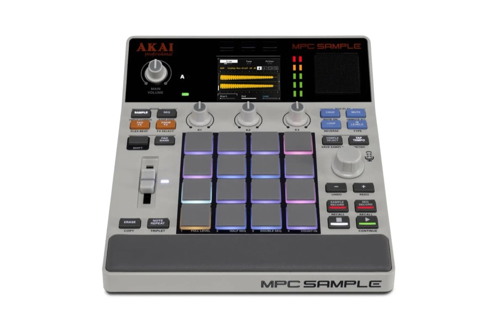 Akai Akai MPC Sample Portable Groovebox, Drum Machine, Sampler - Live Sound, DJ