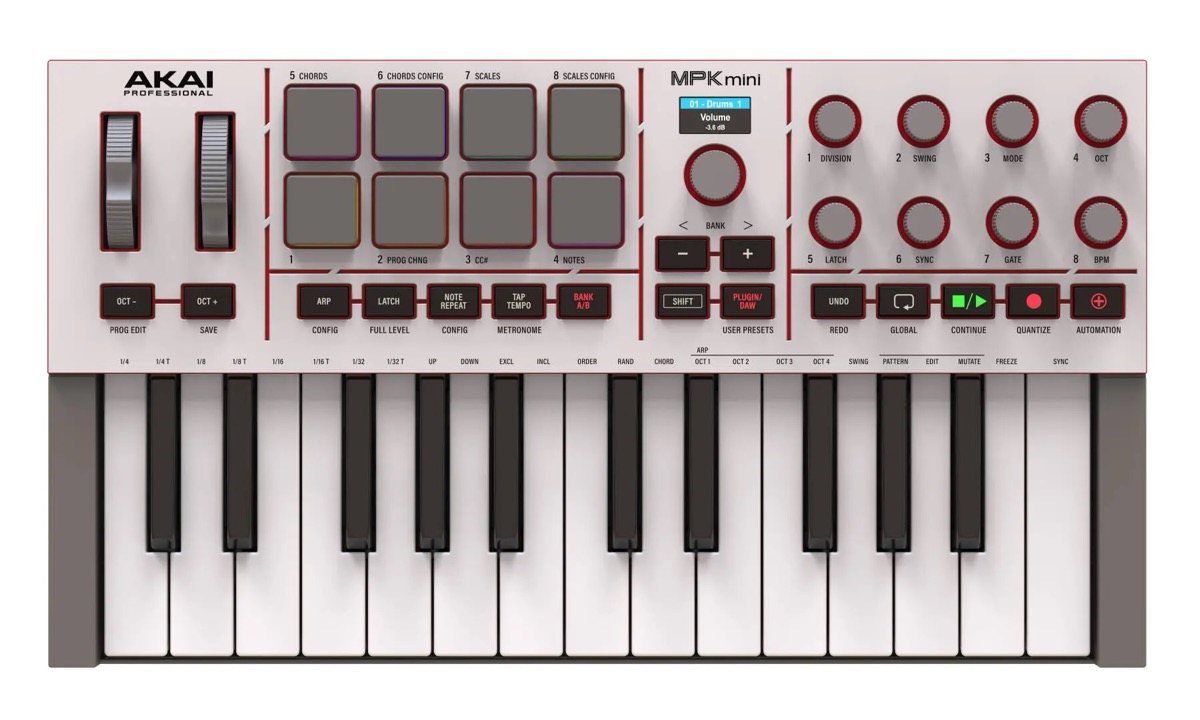 Akai MPK MINI 4 Compact Keyboard and  …