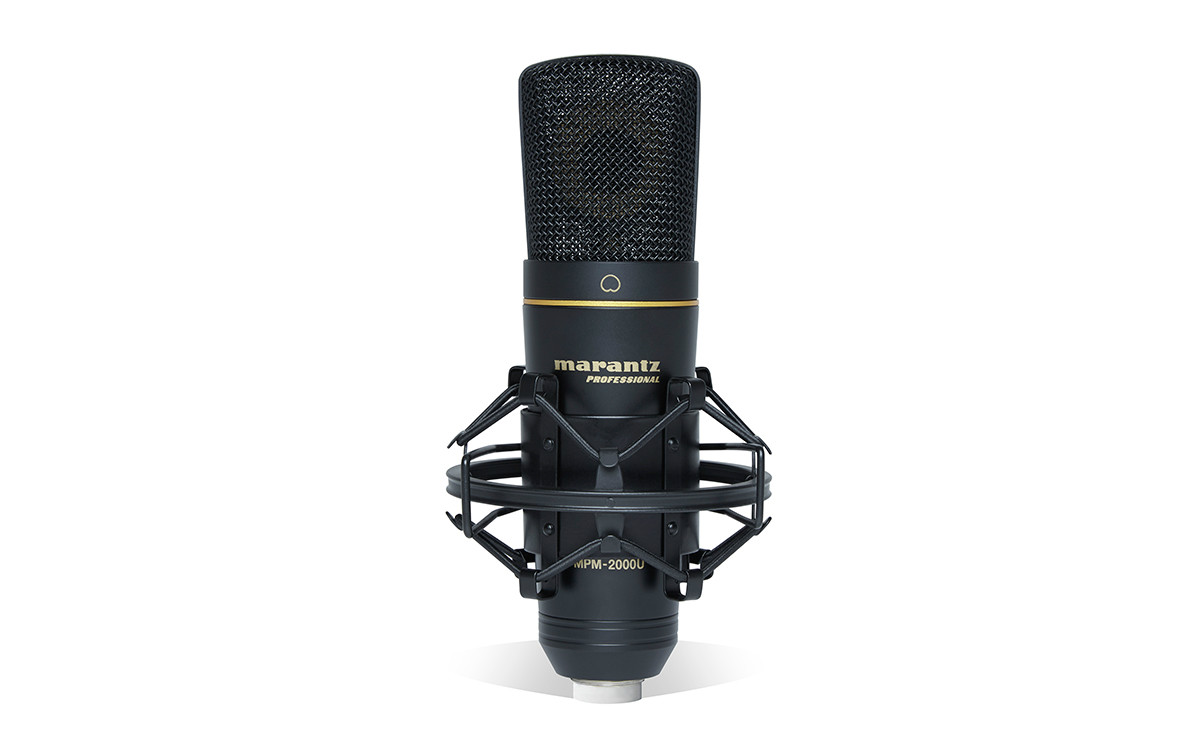 Marantz Pro Marantz MPM2000U Large Diaphragm Condenser USB Mic With Shock Mount - Recording