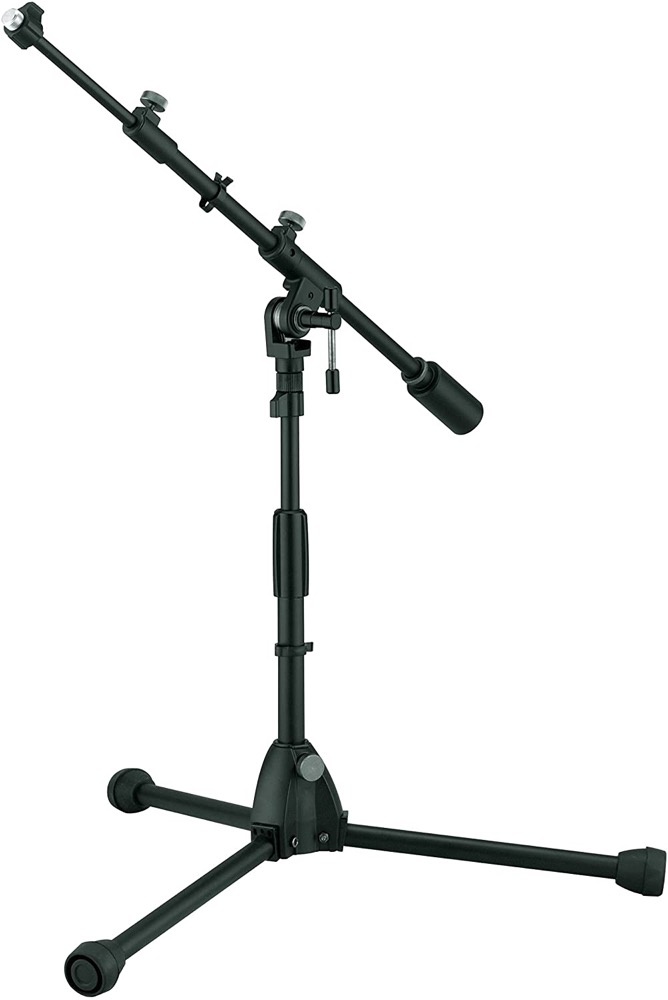 Tama Tama MS756BK Ironworks Studio Low Profile Telescoping Tripod Mic Boom Stand - Stands