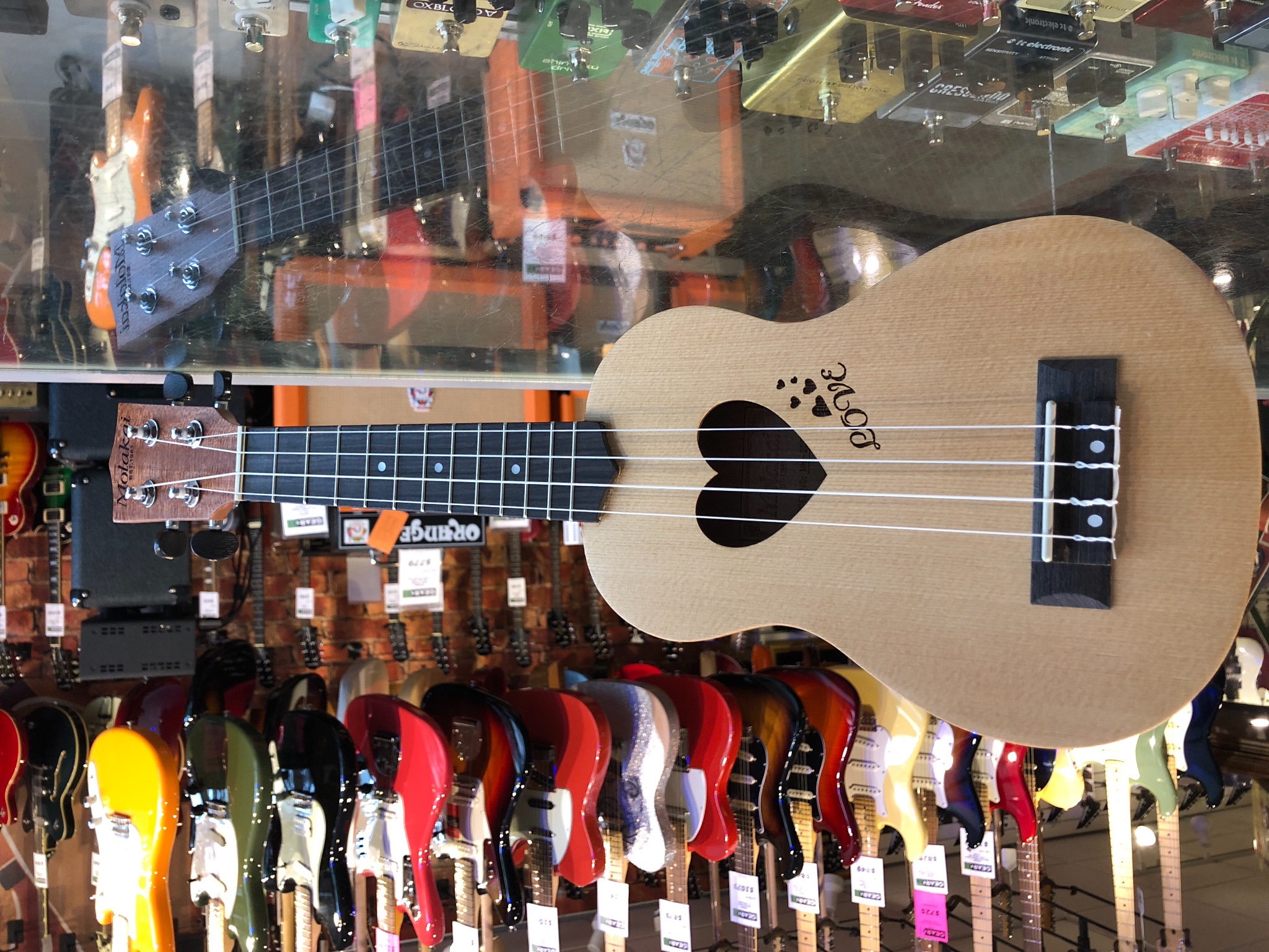 Molakai MSH-20SP Soprano Ukulele In Spruce  …