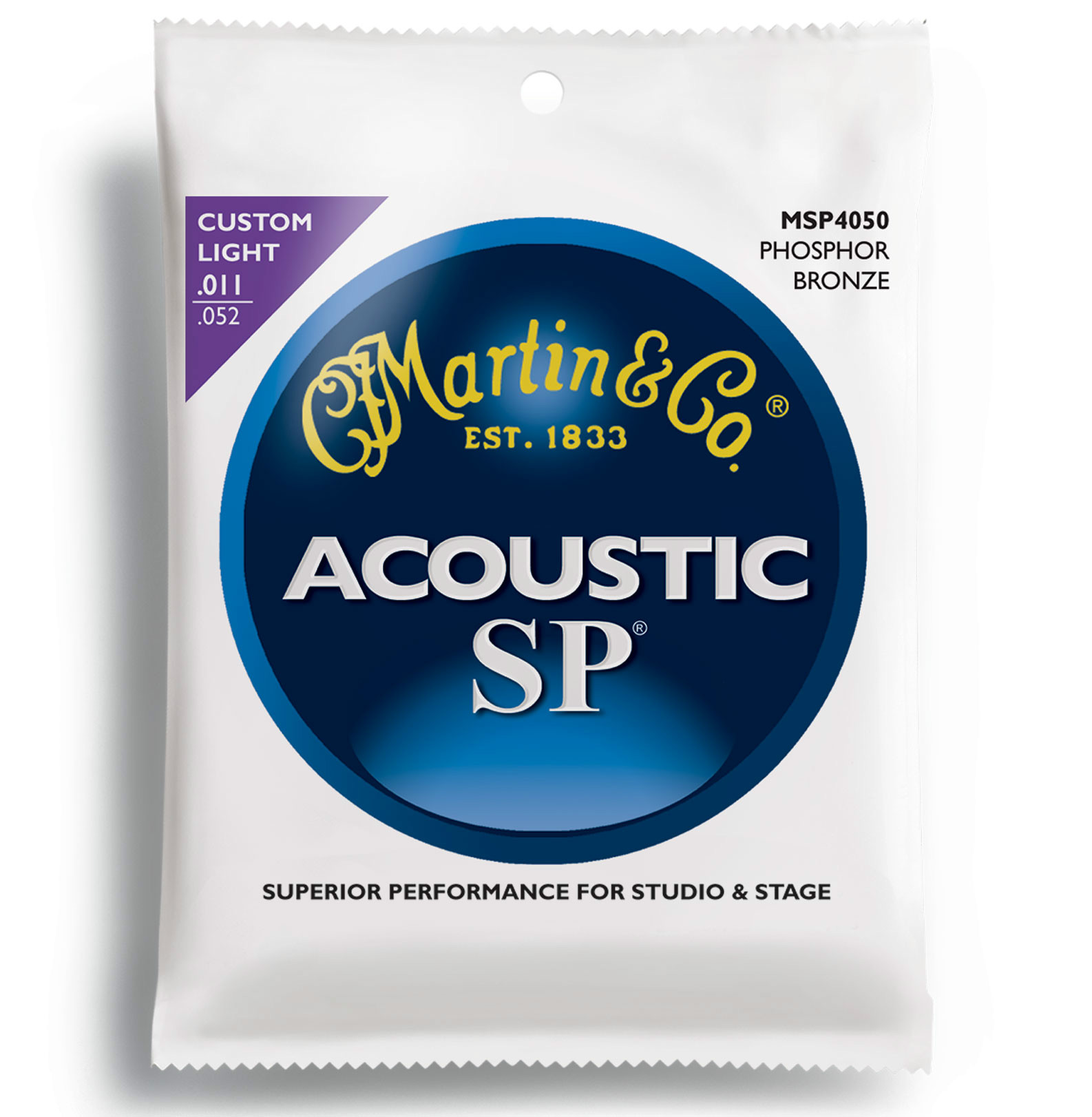 Martin Martin SP Acoustic Phosphor Custom Light 11-52 MSP4050 - Strings