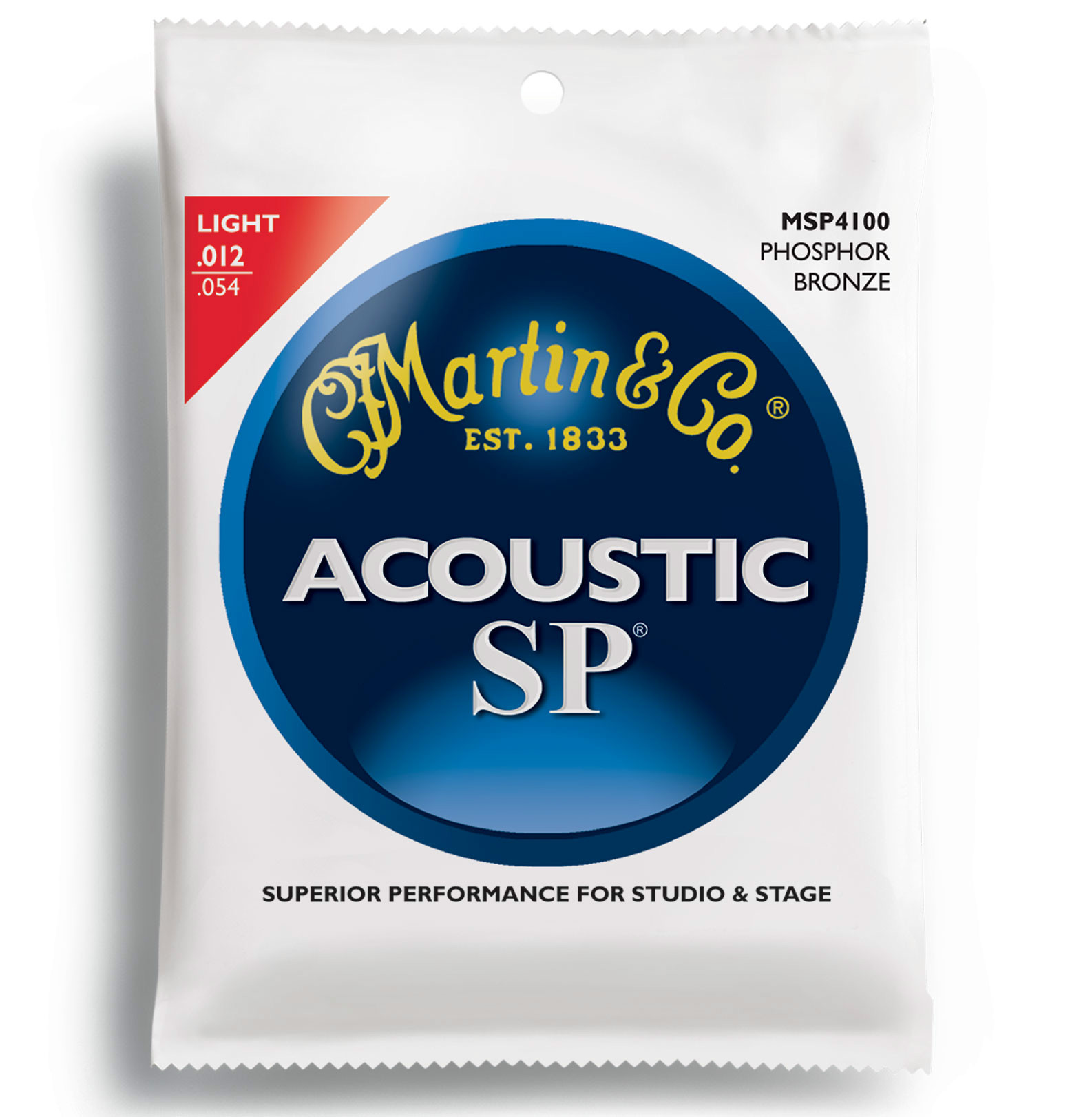 Martin Martin SP Acoustic Phosphor Light 12-54 MSP4100 - Strings