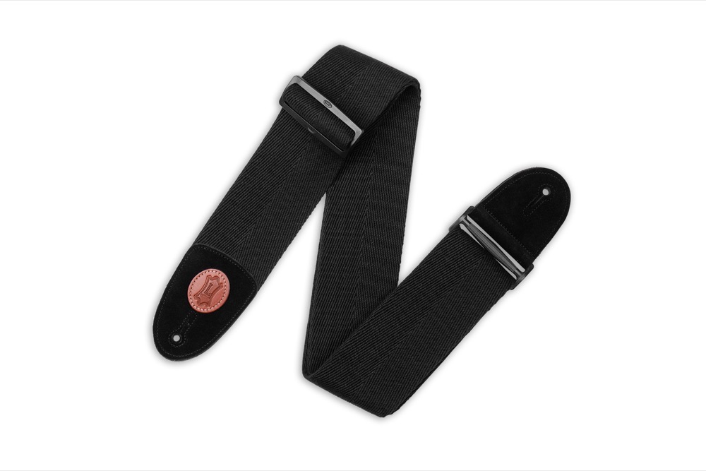 Levys 4 Inch Heavy Weight Cotton Strap - Black