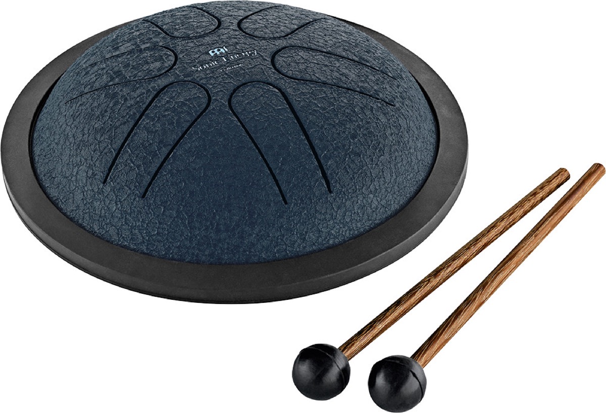Meinl Meinl Mini Tongue Drum - 6", Steel, A Major, Navy Blue - Drums